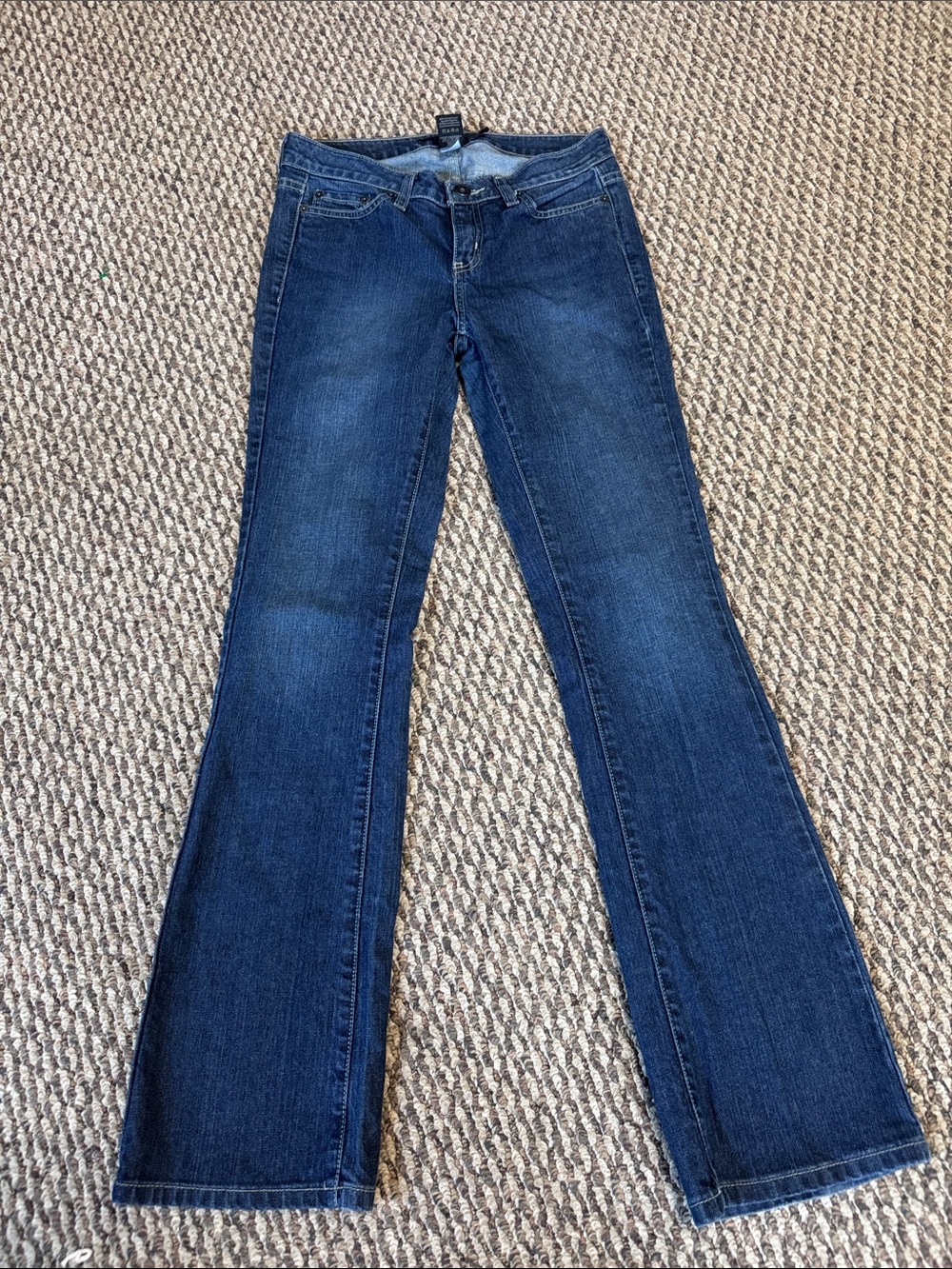 Calvin Klein Blue Bootcut Jeans - Deep Indigo Wash